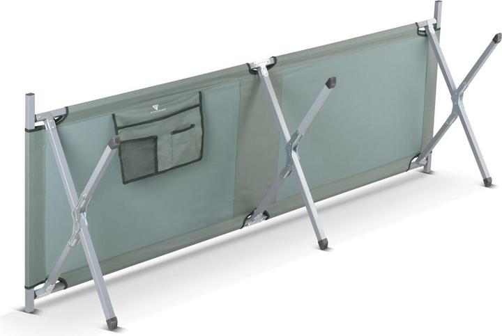 Immagine prodotto Stahlwerk Lettino da campeggio 200 kg 210x72 cm Letto da campeggio Lettino pieghevole Letto pieghevole