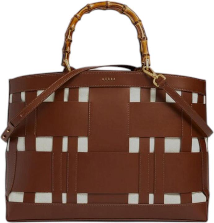 Immagine prodotto Guess Aida, Textile Bag, Dark Brown, HWAIDWL2301, For Women, 28 x 33 x 22
