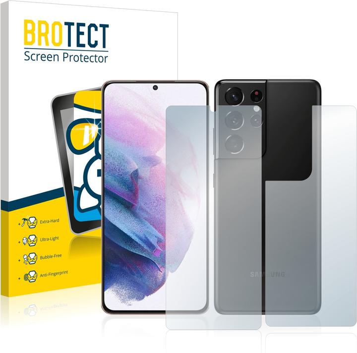 Produktbild BROTECT AirGlass Panzerglasfolie (1 Stück, Samsung Galaxy S21 Ultra 5G)