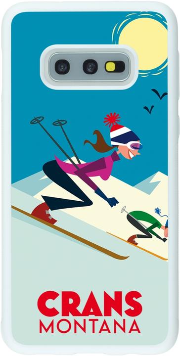 Immagine prodotto PhoneLook Coque Silicone rigide blanc Crans-Montana Sci alpino (Samsung Galaxy S10e)