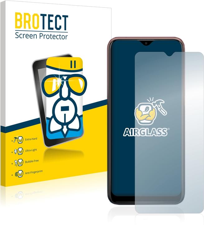 Produktbild BROTECT AirGlass Panzerglasfolie (1 Stück, Wiko View 4 Lite)