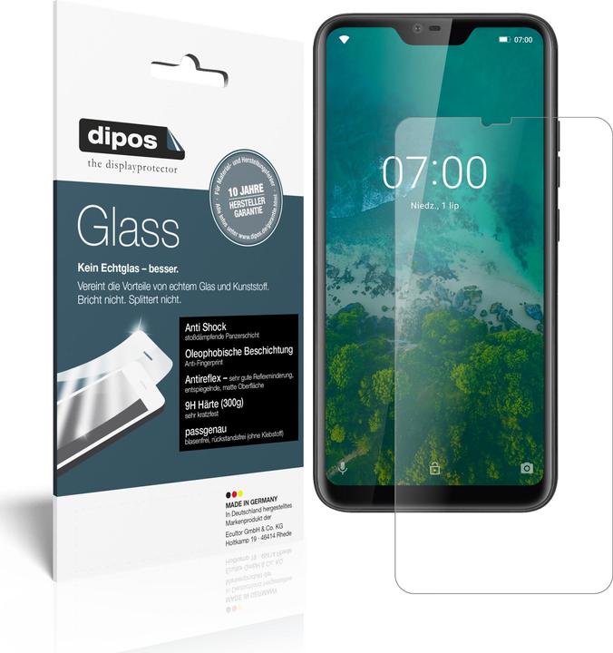Actual product image Dipos Screen Protector Anti-Shock (1 Piece, Krüger & Matz Live 7)