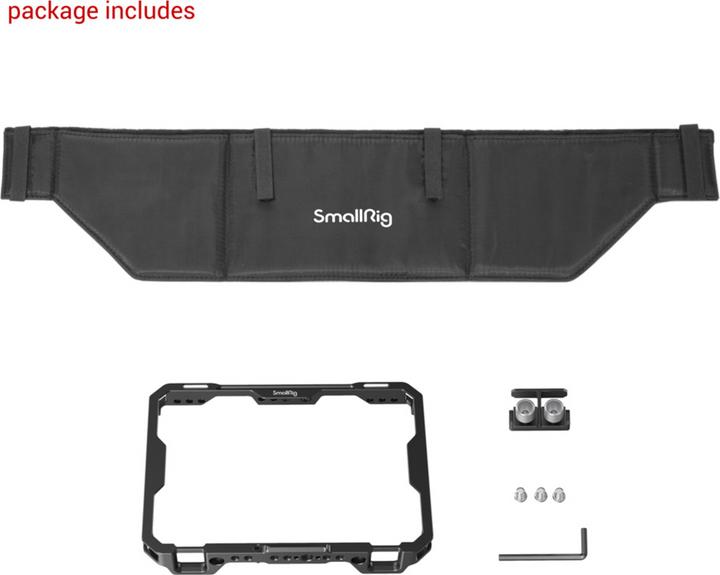 Produktbild SmallRig Cage with Sun Hood and HDMI Clamp for Blackmagic Design Video Assist 7" 12G-SDI/HDMI 2792