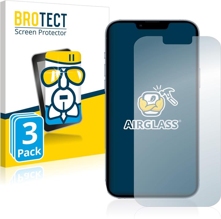 Immagine prodotto BROTECT AirGlass Vetro (3 Pezzo/i, Apple iPhone 13 Pro Max)