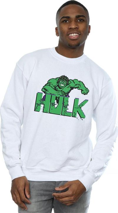 Image du produit - Sweat HULK PIXELATED - Homme (4XL)