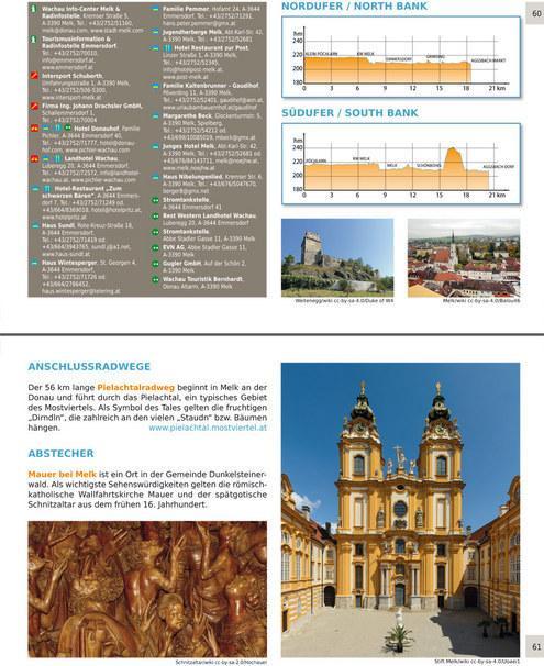 Produktbild Donauradweg, Passau - Wien - Bratislava, Radatlas 1:125.000
