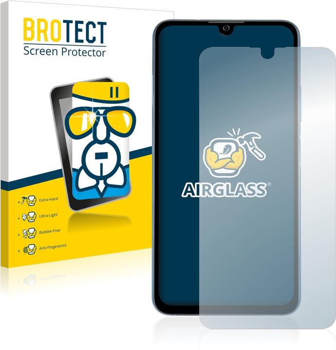 Actual product image BROTECT AirGlass Glass (1 Piece, ZTE Blade A71)