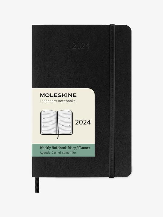 Produktbild Moleskine Wochenkalender (A6, Weicher Einband, Englisch)