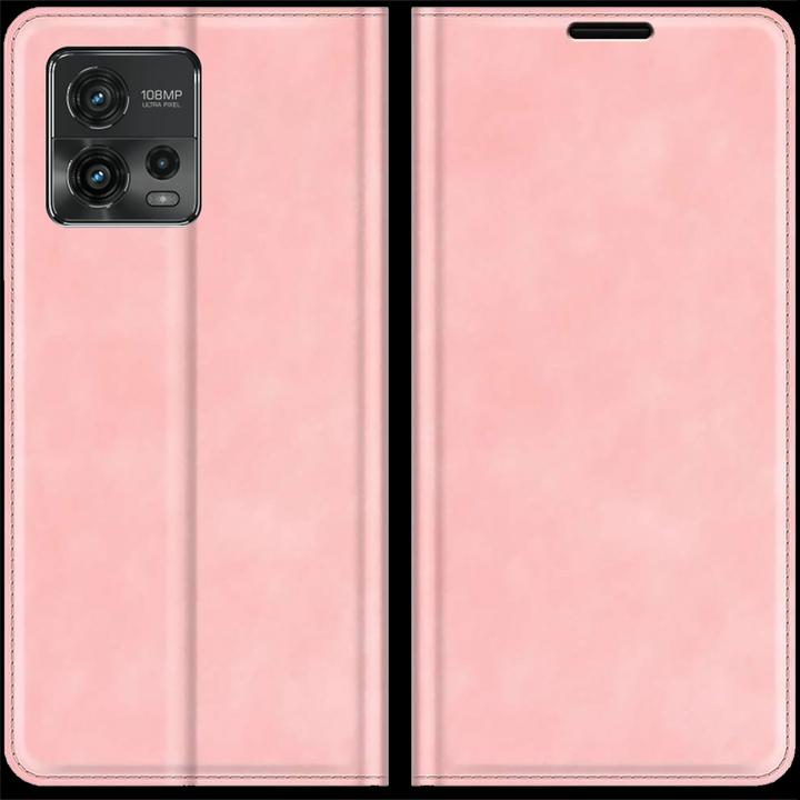 Actual product image Cazy Book Case Compatible with Motorola Moto G72 - Cover Foldable Magnetic Leatherette - (Motorola Moto G72)