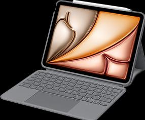 Produktbild Logitech Combo Touch (DE, iPad Air 11 2024 (M2), iPad Air 11 2025)
