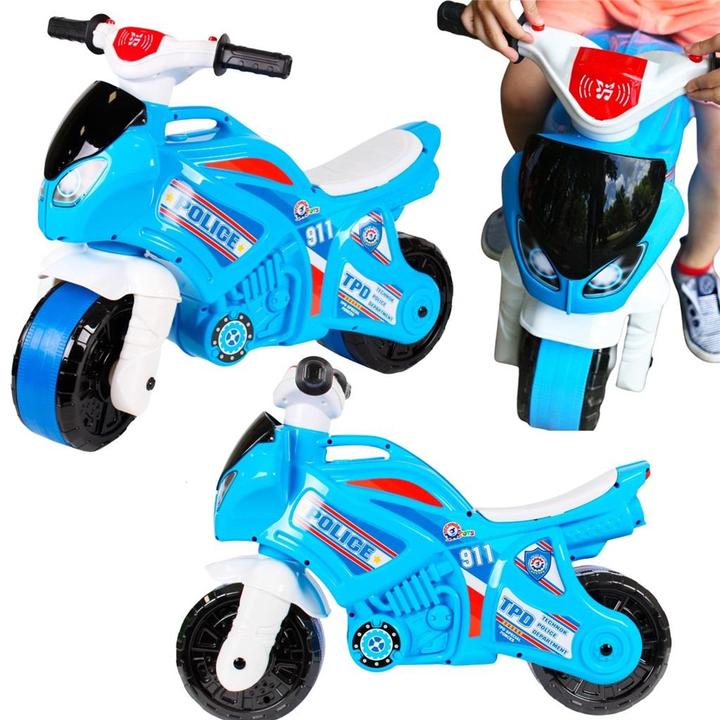 Produktbild Technok Polizei Motorrad Ride-On Blau 5781 P2 Ride-On Auto Fahrzeug