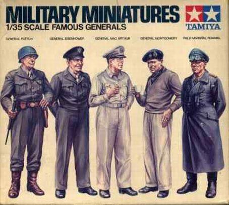 Image du produit Tamiya 1:48 Set de figurines de chefs militaires (10)