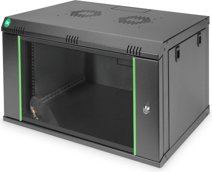 Actual product image Digitus Wall Mounting Cabinets Dynamic Basic Series - 600x450 mm (WxD) (7 RU, 19 inch rack)