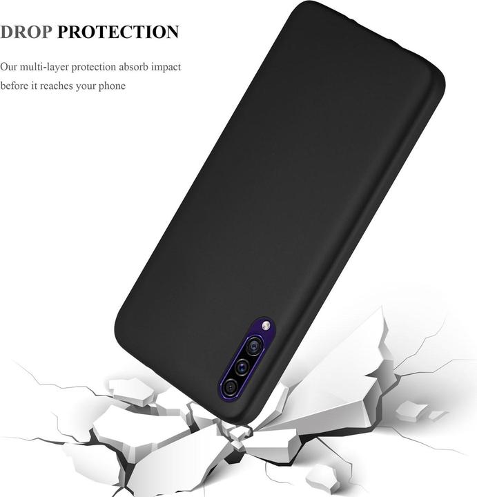 Actual product image Cadorabo TPU Matt Metallic Cover (Samsung Galaxy A30s, Samsung Galaxy A50s)