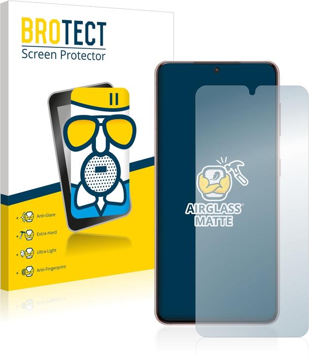 Image du produit BROTECT AirGlass Verre Mat (1 pièce(s), Samsung Galaxy S21)