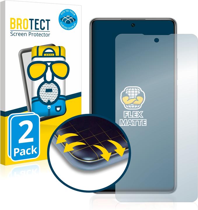Actual product image BROTECT Full-Cover Protector Matte (2 Piece, Xiaomi 11T Pro)