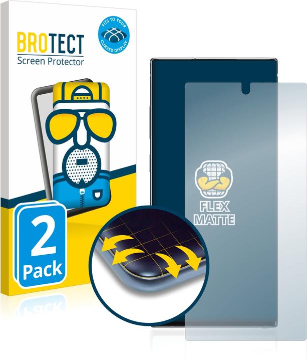Immagine prodotto BROTECT Full-Cover Pellicola Opaca (2 Pezzo/i, Samsung Galaxy Note 10 Plus)