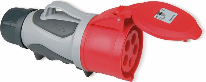 PCE 2253-6tt Accoppiamento 32A 5p 6h GRIP TT (CEE 16/5)