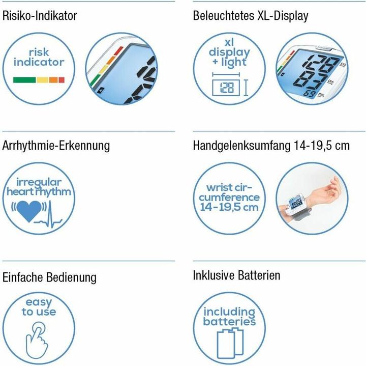 Produktbild Beurer Bc 44 (Blutdruckmessgerät Handgelenk)