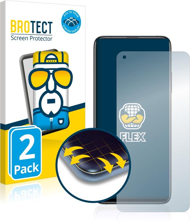 Produktbild BROTECT Full-Cover Displayschutz (2 Stück, Xiaomi Mi 10T Pro 5G)