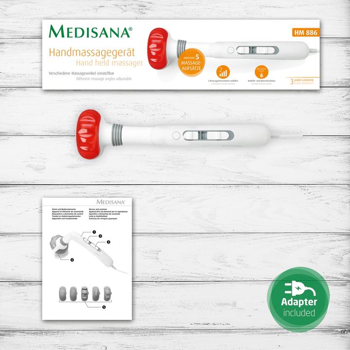 Produktbild Medisana Handmassagegerät HM 886 6.5 W