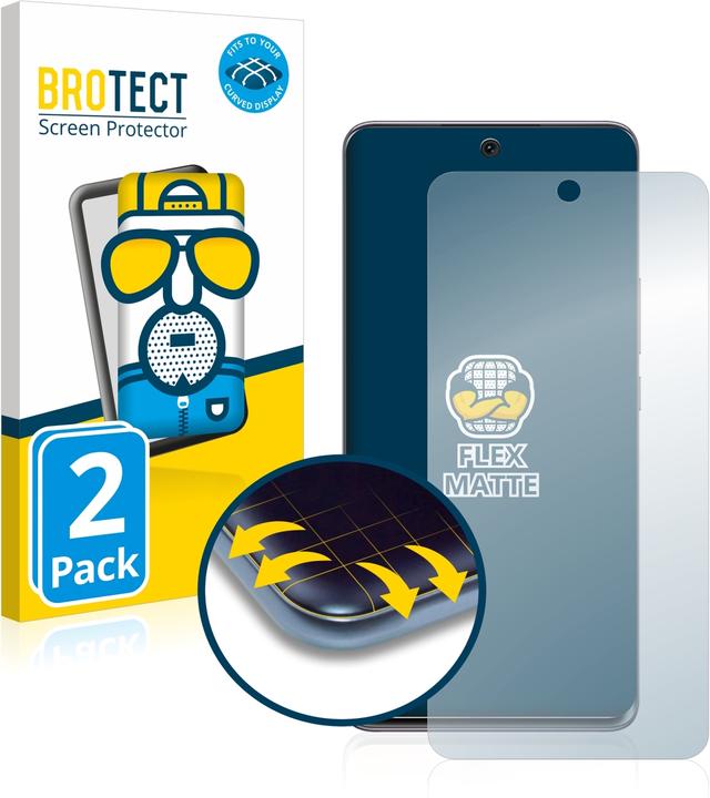Produktbild BROTECT Full-Cover Displayschutz Matt (2 Stück, LG K50)