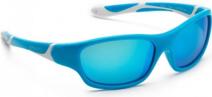 Koolsun Sport Aqua White Kinder-Sonnenbrillen