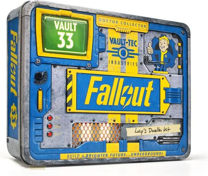 Actual product image Doctor Collector Fallout gift box Lucy's Dweller Kit