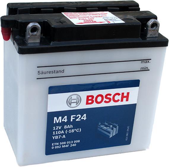 Actual product image Bosch Automotive M4 F24 (12 V, 8 Ah, 110 A)