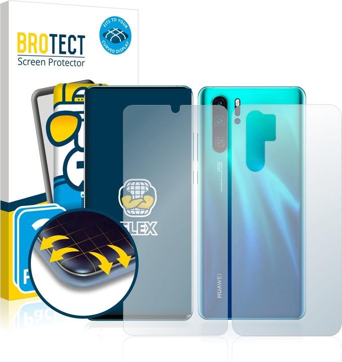 Actual product image BROTECT Full-Cover Protector (2 Piece, Huawei P30 Pro)