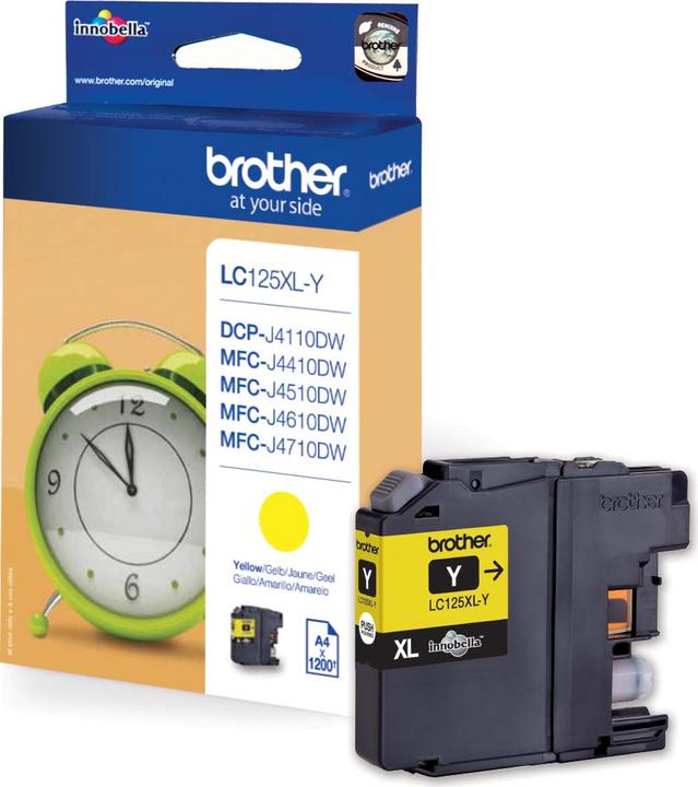 Image du produit Brother Lc-125xly (Y)