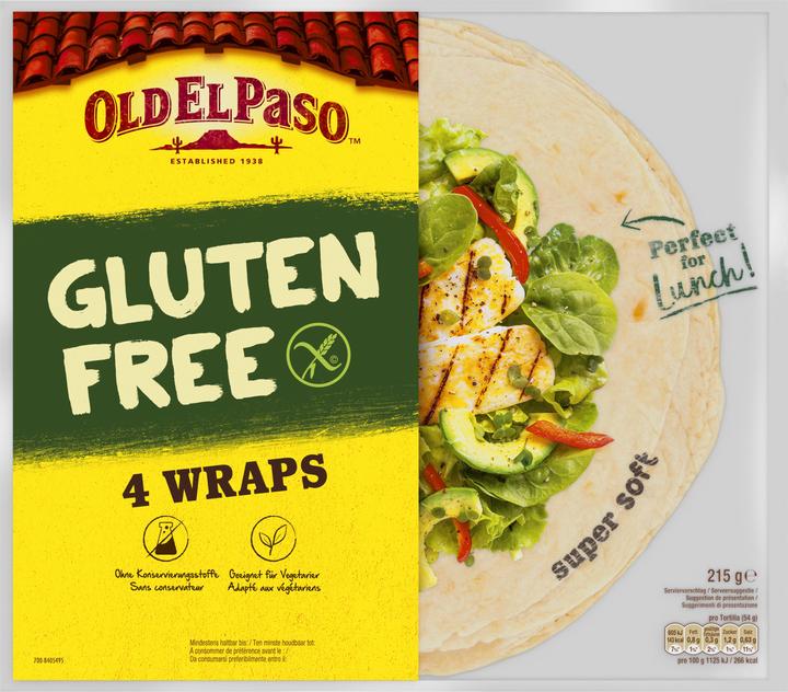 Produktbild Old El Paso XL Glutenfree Tortillas (249 g)