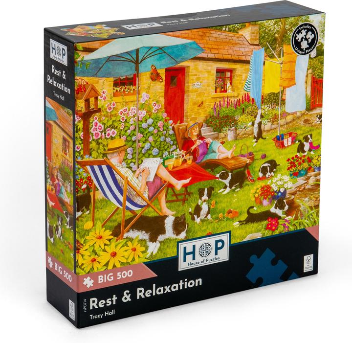 Image du produit The House of Puzzles Puzzle 500 pieces Rest & Relaxation (500 pièces)