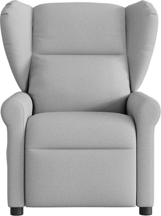 Immagine prodotto VidaXL Poltrona massaggiante in tessuto cloud grey poltrona TV massaggiante