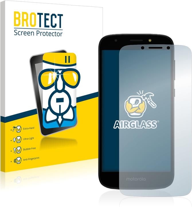 Actual product image BROTECT AirGlass Glass (1 Piece, Motorola Moto E5 Play)