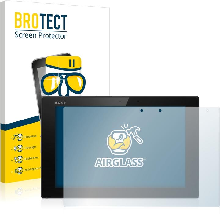 BROTECT AirGlass Panzerglasfolie (1 Stück, Sony Xperia Tablet Z2)
