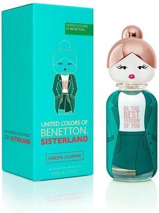 Actual product image Benetton Sisterland Green Jasmine (Eau de toilette, 80 ml)