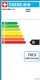 Energie-Label Quick Mill 0993 Elevate R