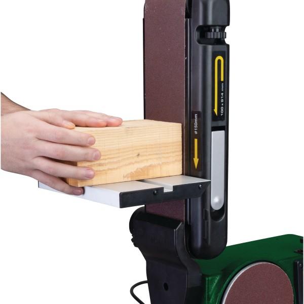 Produktbild Magni Holzstar Band- und Tellerschleifmaschine BTS151 (für Weichholz/Hartholz, kompaktes Maschinengehäuse (Bandschleifer, 370 W)