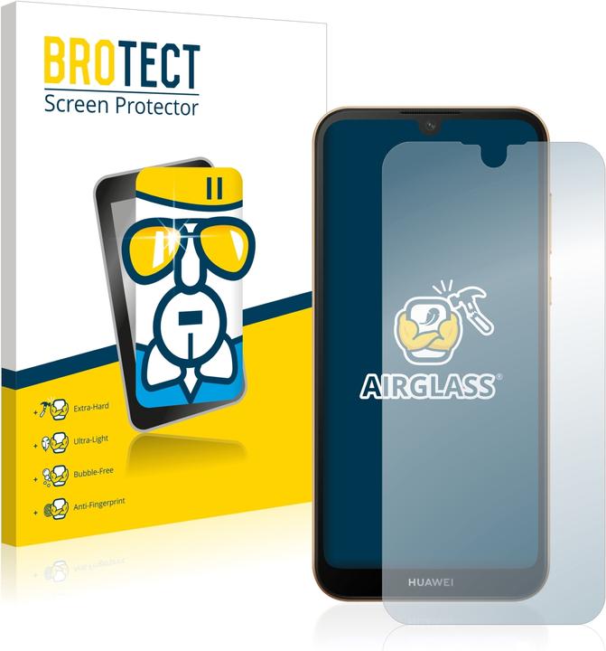 Produktbild BROTECT AirGlass Panzerglasfolie (1 Stück, Huawei Y5 (2019))