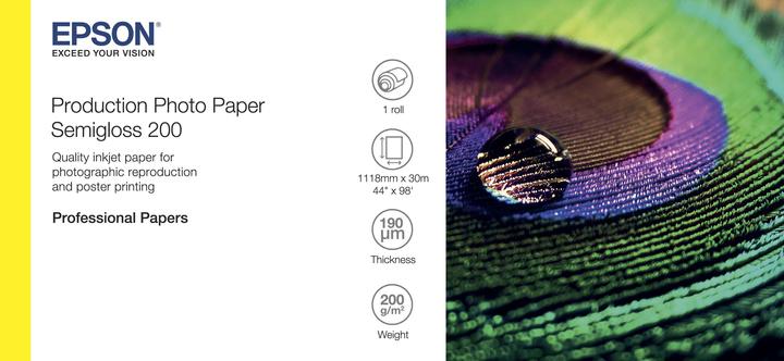 Immagine prodotto Epson Semilucido 200 (200 g/m², 111,8 cm x 30 m, 1 x)