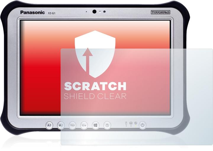 Actual product image upscreen Scratch Shield Protector (1 Piece, Toughpad FZ-G1)