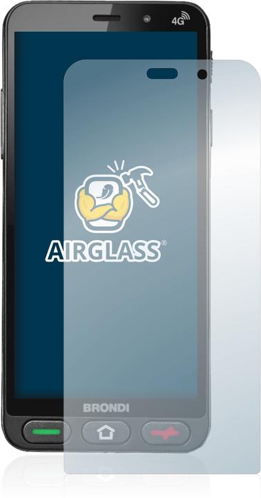 Immagine prodotto BROTECT AirGlass Vetro (1 Pezzo/i, Brondi Amico S Nero)