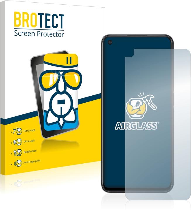 Actual product image BROTECT AirGlass Glass (1 Piece, OnePlus North CE 2 Lite 5G)