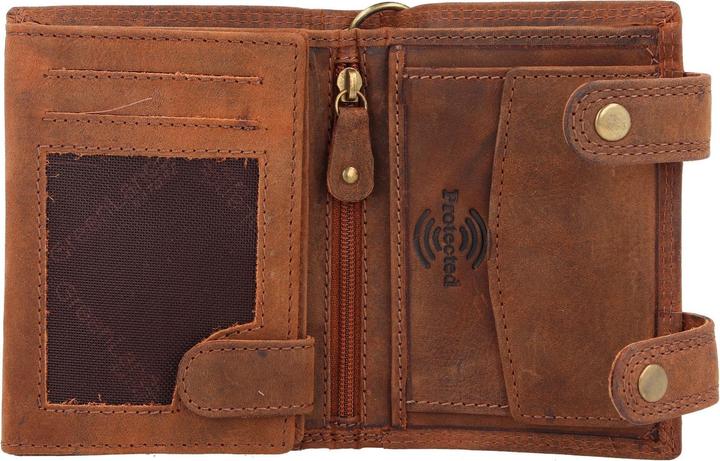 Immagine prodotto Greenland Nature Portafoglio Montenegro RFID in pelle 9 cm