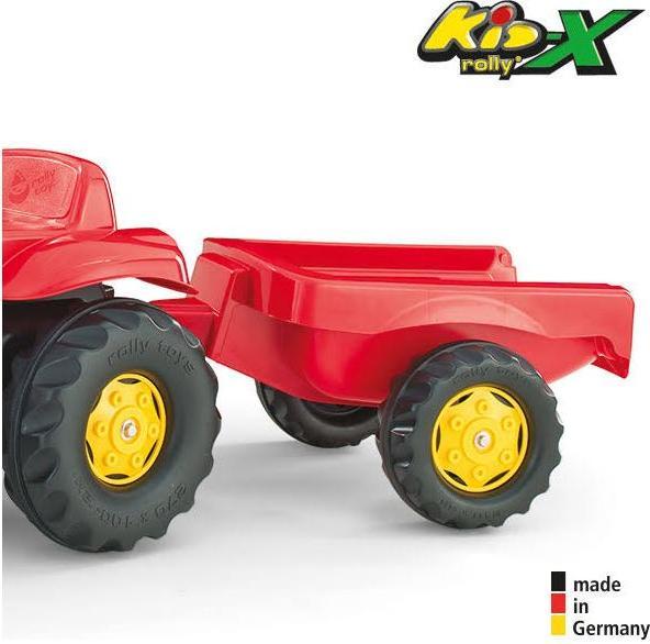 Image du produit Rolly Toys rollyKid-X avec remorque+chargeur