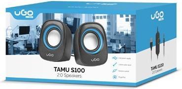 Actual product image Genesis NATEC UGO speakers 2.0 Tamu S100 blue