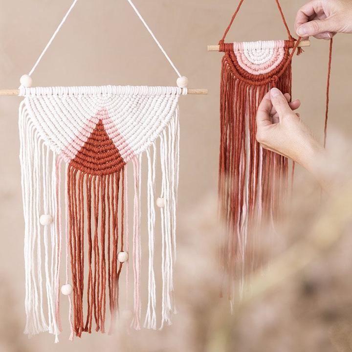 Actual product image Creativ Company Mini Macramé Wall Decoration Craft Set