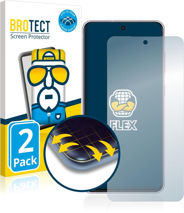 BROTECT Full-Cover Displayschutz (2 Stück, Samsung Galaxy S21 FE 5G)