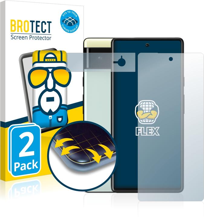 Actual product image BROTECT Full-Cover Protector (2 Piece, Google Pixel 6)